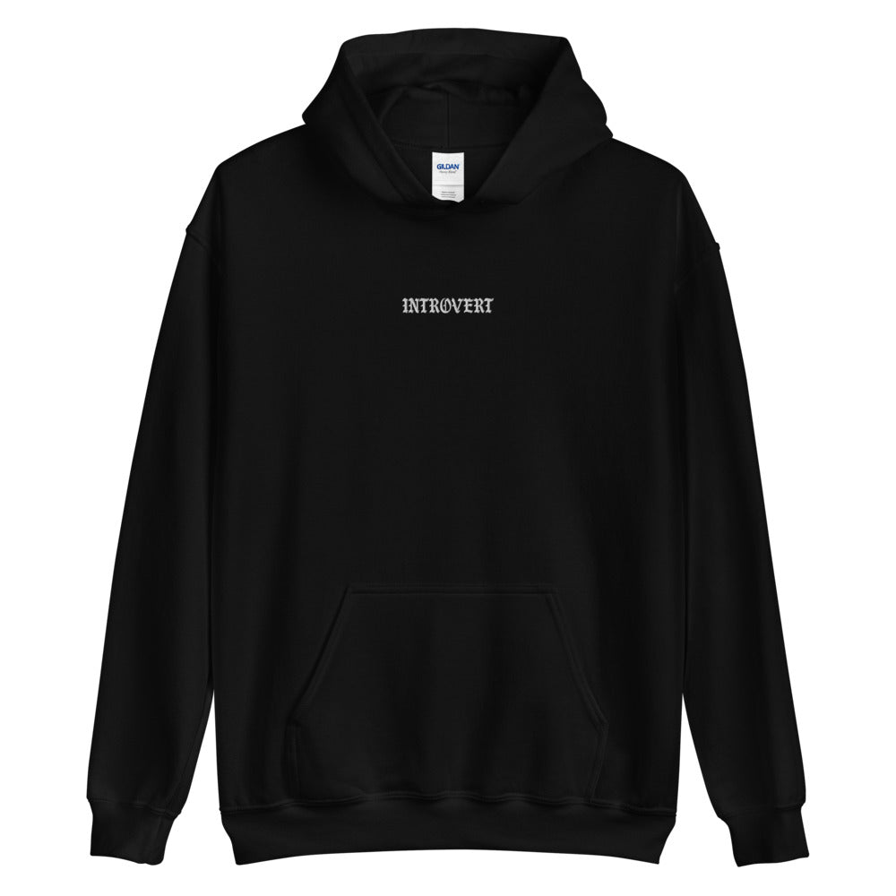 Introvert (Blackletter) - Unisex Hoodie